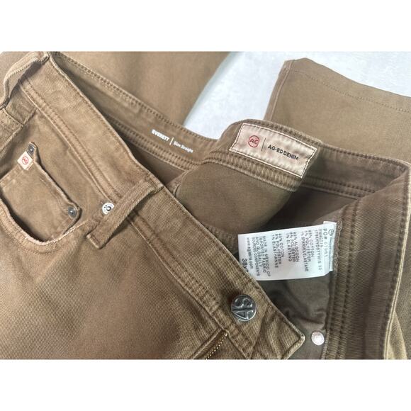 AG-ED Denim Everette Slim Straight Mid Rise Adriano Goldschmied Pants Size 38 - Picture 10 of 14